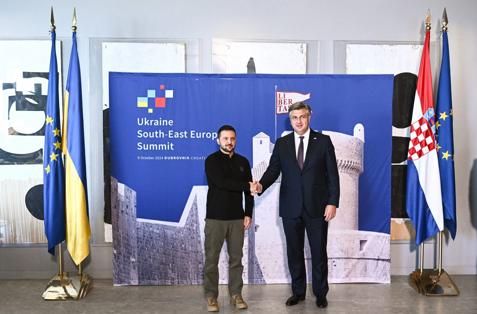 Zelenski objavio slike s Plenkovićem u Kijevu